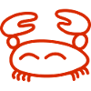 happy crab