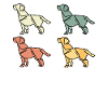Chiens Origami