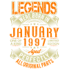 1997 January Birthday Legend