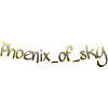 Phoenix lettering