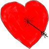 Heart with arrow
