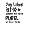 Pudel machen das Leben schöner
