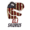 Patriotic Eli Dinosaur Elisaurus