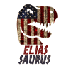 Patriotic Elias Dinosaur Eliassaurus