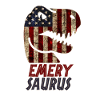 Patriotic Emery Dinosaur Emerysaurus