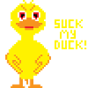 Suck my duck (stehende Ente)