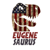Patriotique Eugene Dinosaur Eugenesaurus