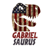 Patriotic Gabriel Dinosaur Gabrielsaurus