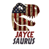 Jayce patriotique Dinosaure Jaycesaurus