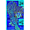 The blue leopard
