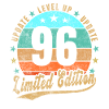 Update Level Up 96 jaar Limited Edition Retro
