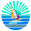 Windsurfing sunset