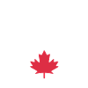CANADA with map & motto