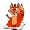 Yoga Hörnchen Nussmaste Meditation