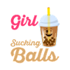 This Girl Is Good At Sucking Balls Kawaii Boba Tea