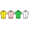 jersey leaders champion cycling bike