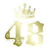 48 Number crown