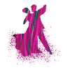 dance,pink,graffiti,couple dance,standard dance,couple