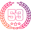53 Number wreath