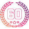 60 Couronne numéro