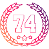 74 Number of wreath