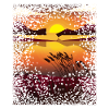 Sunset Mosaic Pattern Romantic