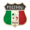 Pozzuoli Italie Armoiries Drapeaux Design