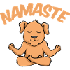NAMASTE - Dog Yoga