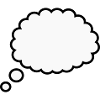 Thinking bubble