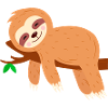 Sloth on Tree Extreme Chiller