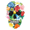Mexican Skull Floral