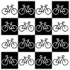 Fahrrad-Checkerboard für Radfahrer