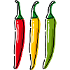 3 Chilischoten