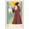 Ermite Tarotkarte Schamane Wahrsagerei