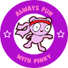 Always fun with Pinky Design.