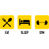 eat sleep gym