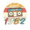 40e anniversaire août 1982