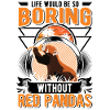 Roter Panda Geschenk Red Panda