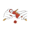 First I Drink Tea Knitting