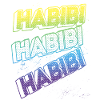 3D-Text Effect - Habibi
