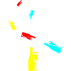 Red wine symbol