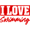 I love swimming