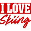 I love skiing