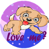 Chiot mignon - Aimez-moi - Aimez-moi!
