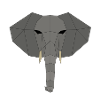 Elephant geometric