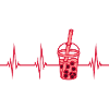 Heartbeat Bubble Tea Pulse