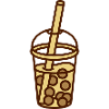 Bubble Tea Comic Design