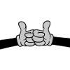 Fist Pump Thumbs up