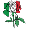 Flag Rose Mexican Flag Gift