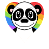 Gay Rainbow Panda LGBT